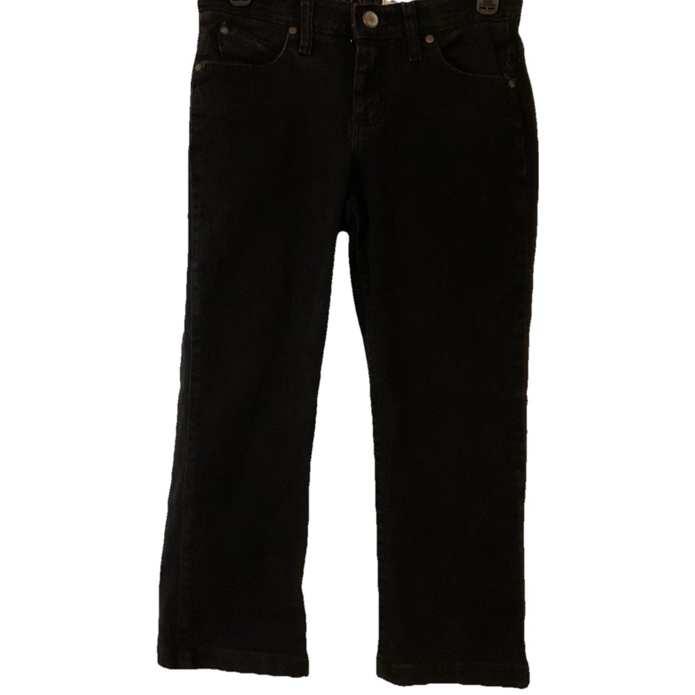 Wrangler Jeans 3/4 X 32  (27) Black Q Baby No Gap Bootcut Riding Western Cowgirl